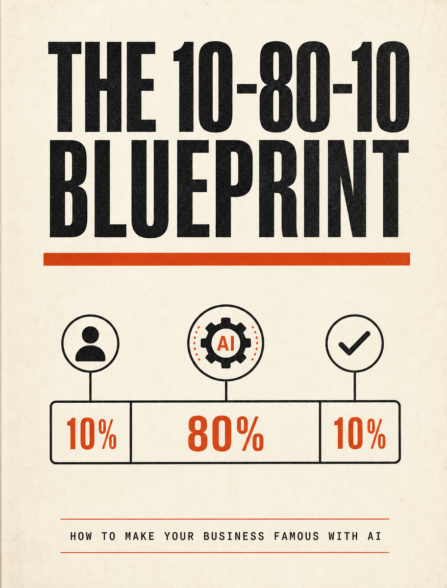 The 10-80-10 Blueprint cover